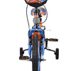 Vélo pour enfants Heiße Räder Hot Wheels - garçons - 16 pouces - noir orange bleu - deux freins à main
