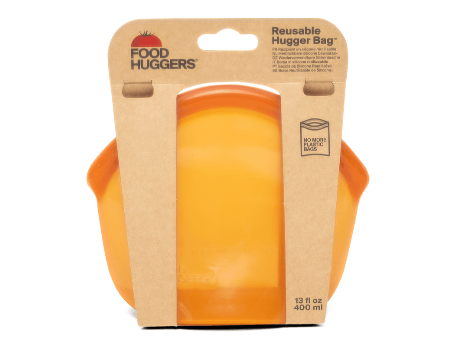 Food Huggers Sac de rangement réutilisable 400 ml Amber