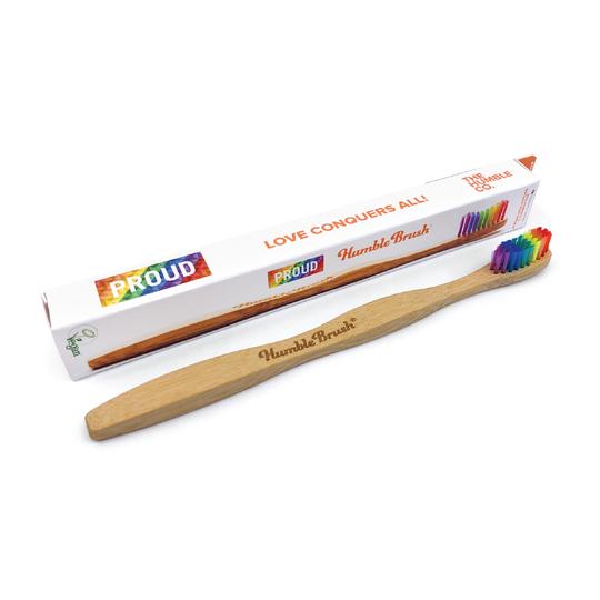The Humble Co. Brosse à dents en bambou doux fier