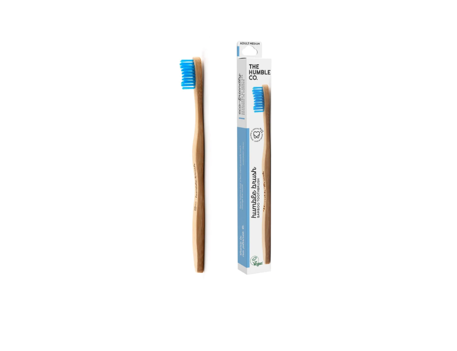 The Humble Co. Brosse à dents bleu moyen