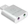 ICY BOX IB-AC527 USB à audio et microphone Adaptateur