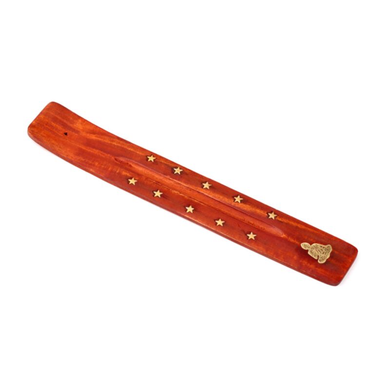 Bouddha Star Mango Wood Encens Breat pour les bâtons