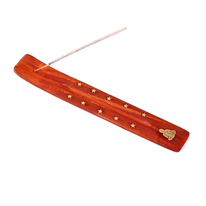 Bouddha Star Mango Wood Encens Breat pour les bâtons