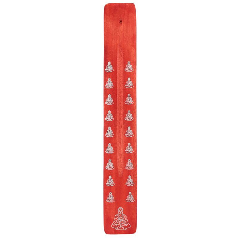 Porte-encens en bois de Bouddha