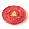 Mango Wood autour du support d'encens rouge