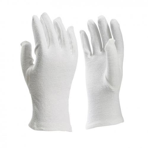Gant de travail blanc taille l p pr | 12 pièces