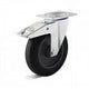 Roulette pivotante Torwegge avec frein caoutchouc ø200 plastique