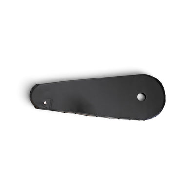 garde-chaîne 26 tissu laqué noir mat