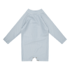 Rayures bleues blancs de natation UV blanc bleu garçons