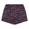 Rayures vibrantes | Blue Orange UV Swimming Trunks Boy