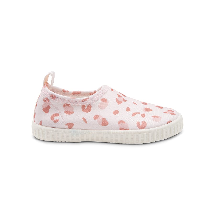 Léopard | Vieilles chaussures à eau rose - taille 19-33