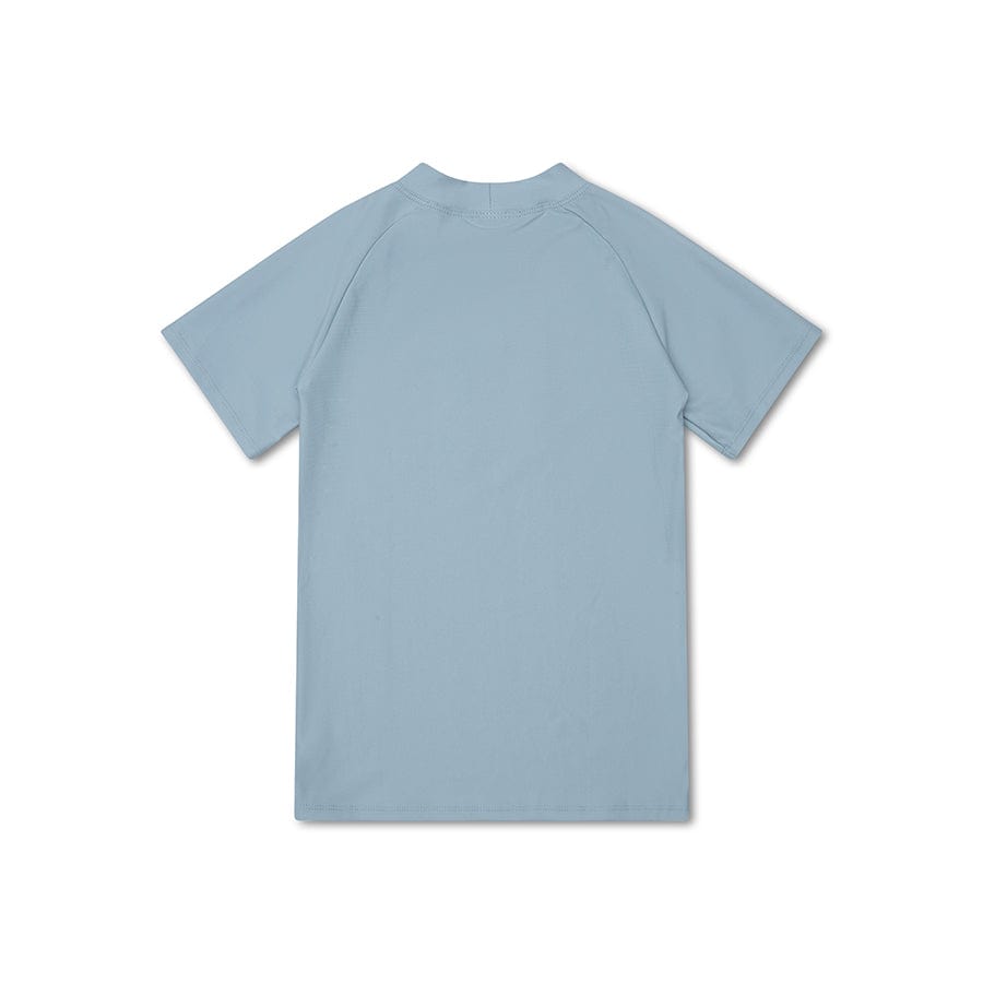 Tons purs | Chemise de natation UV verte avec manches courtes