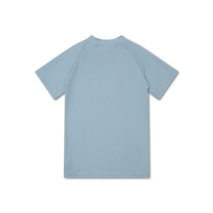 Tons purs | Chemise de natation UV verte avec manches courtes