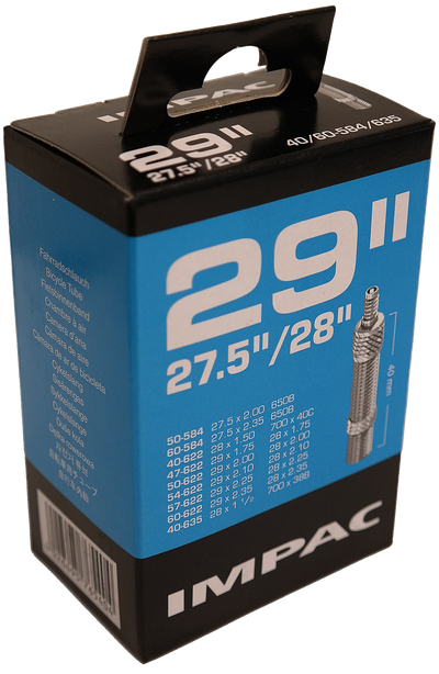 Impac (Schwalbe) Inner Tube DV19 28 29 pouces 40 60-622 635 40 mm