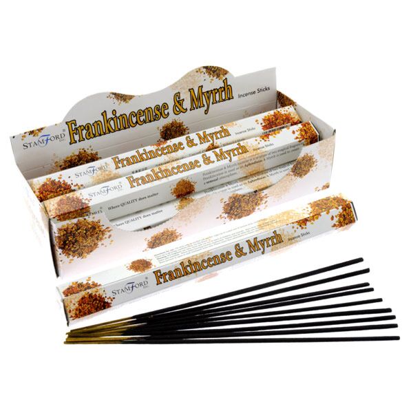 37112 Frandincens Mirre - Stamford Premium Hex Encens Sticks
