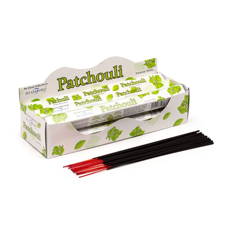 37103 Patchouli - Stamford Premium Hex Encens Sticks