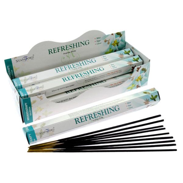 37118 Rafraîchissant - Stamford Hex Aromatherapy Encens Sticks