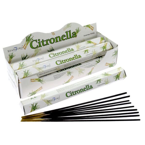 37120 Citronella - Stamford Premium Hex Encens Sticks