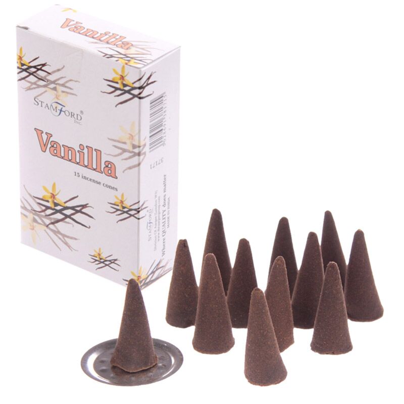Vanille 37171 - Kegels d'encens de Stamford