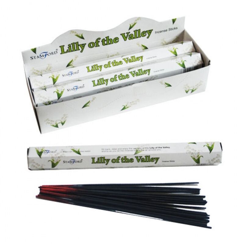 37311 Lelie-Van-Dalen-Stamford Premium Hex Encens Sticks