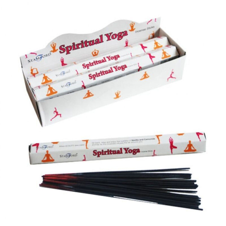 37518 Spiritual Yoga - Stamford Premium Hex Encens Sticks