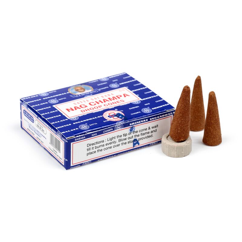 01431 NAG CHAMPA DHOOP - SATYA SAI BABA CONES ENENCES