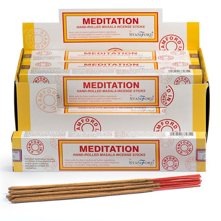37281 méditation - bâtons d'encens stamford masala