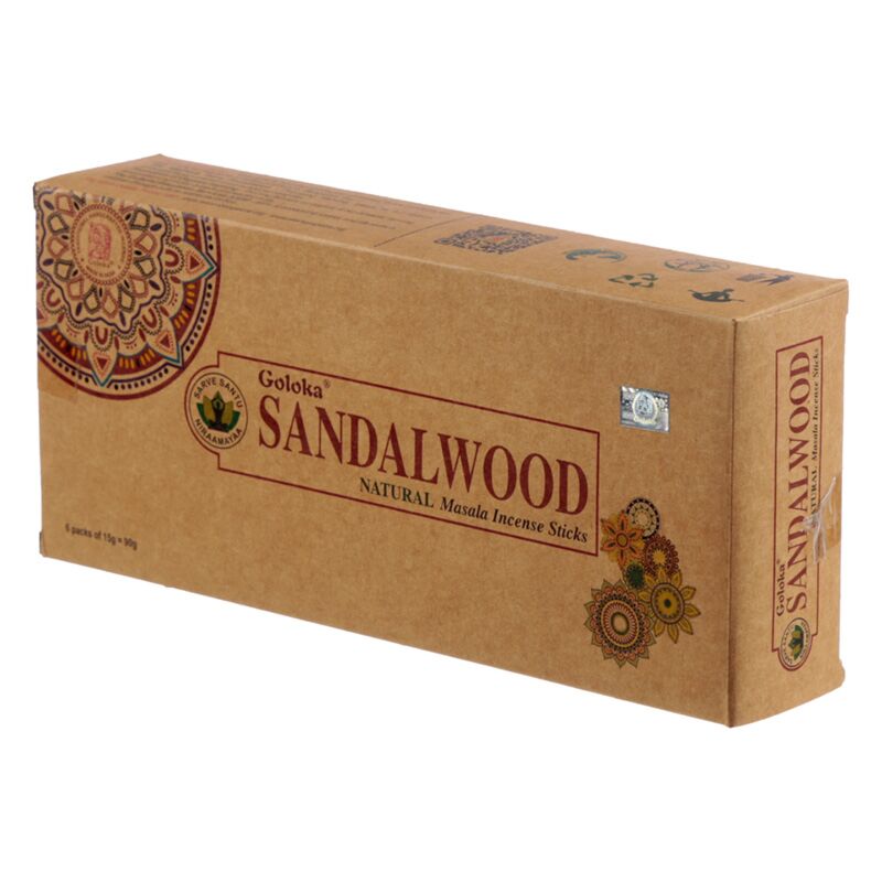 Sandelhout - Goloka Organika Encens Sticks