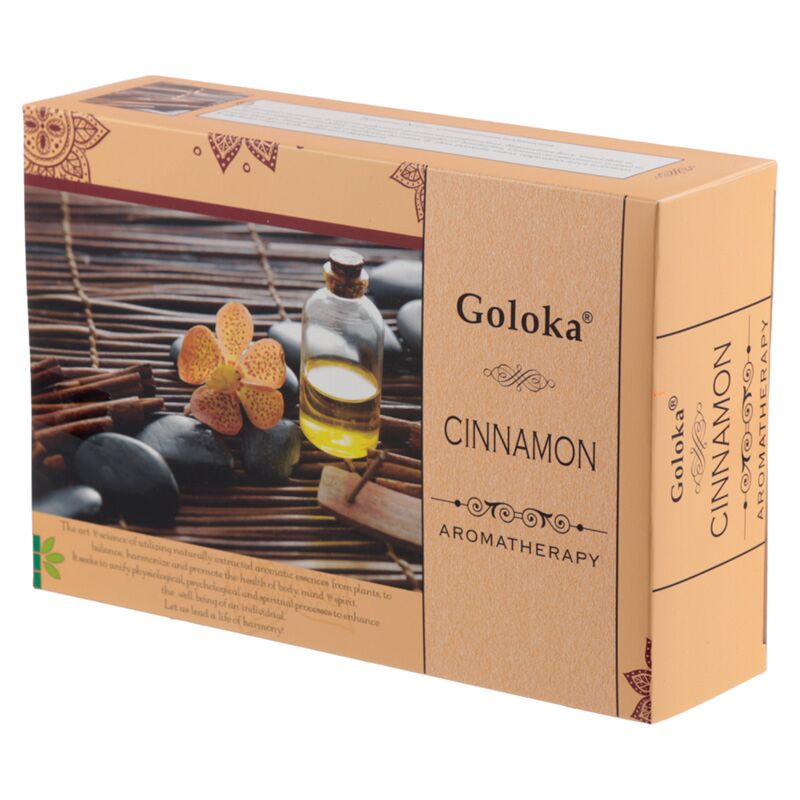 Cannelle - bâtons d'encens d'aromathérapie goloka