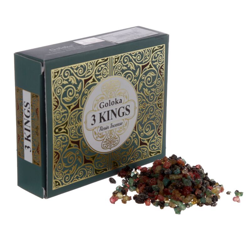 Trois rois 30g - Goloka Encens Granules Resin