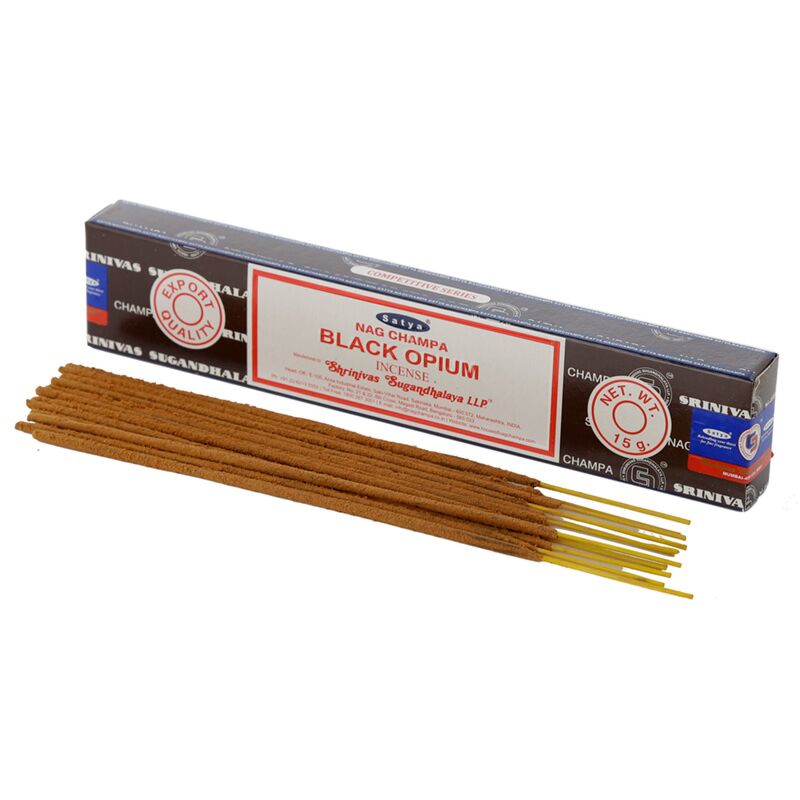 01346 Black Opium - Satya Nag Champa Encens Sticks