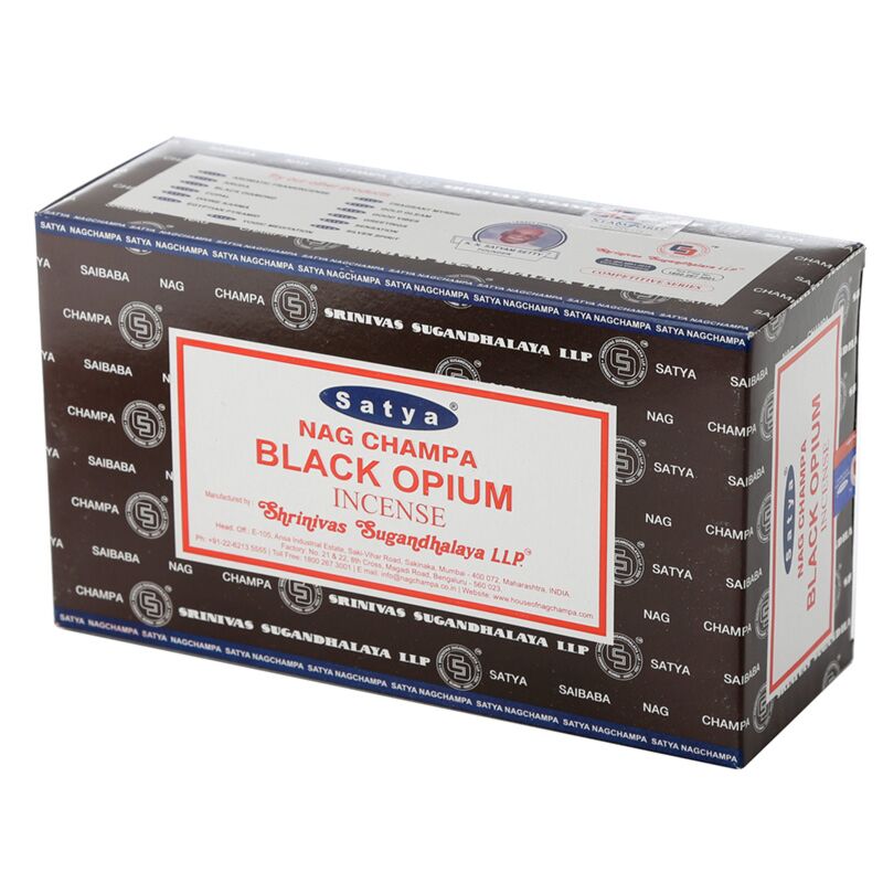 01346 Black Opium - Satya Nag Champa Encens Sticks