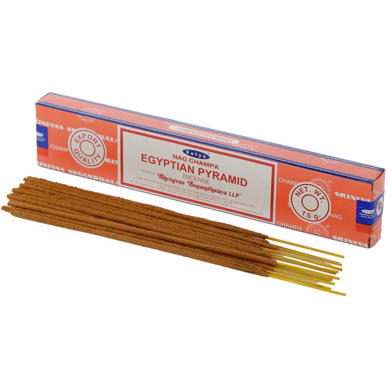 01350 Pyramide égyptienne - Satya Nag Champa Encens Sticks