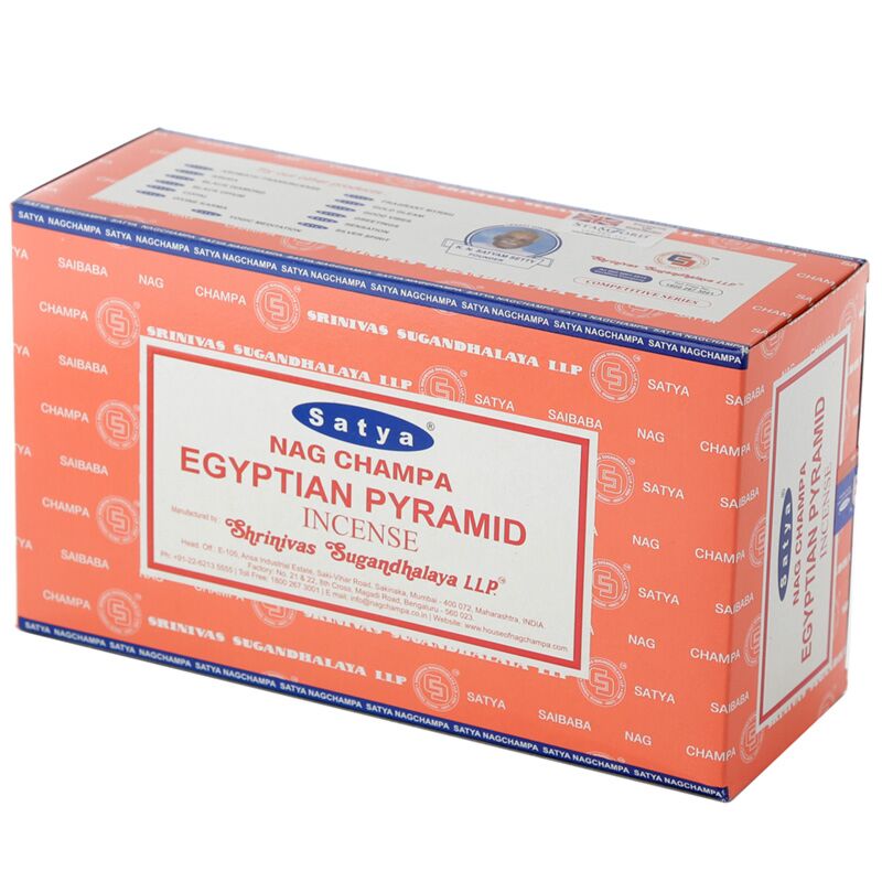 01350 Pyramide égyptienne - Satya Nag Champa Encens Sticks