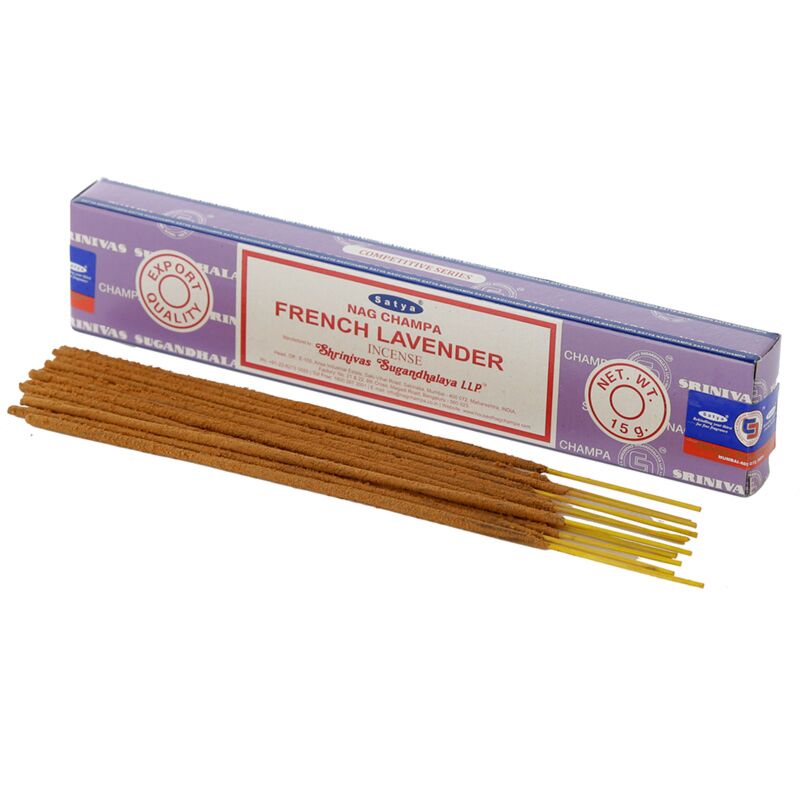 01353 Lavande française - Satya Nag Champa Encens Sticks