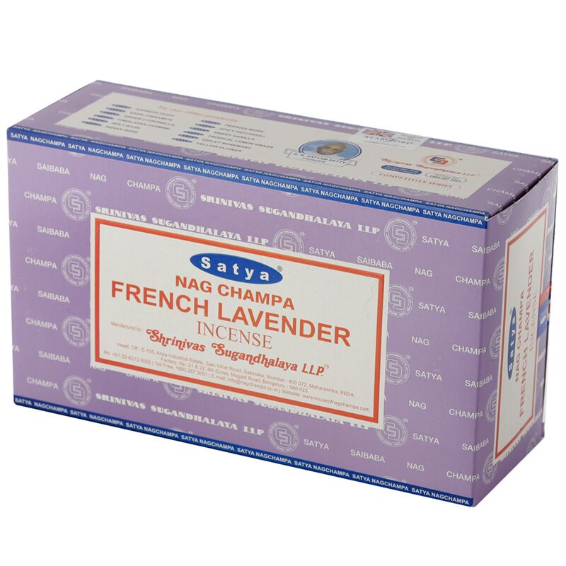01353 Lavande française - Satya Nag Champa Encens Sticks
