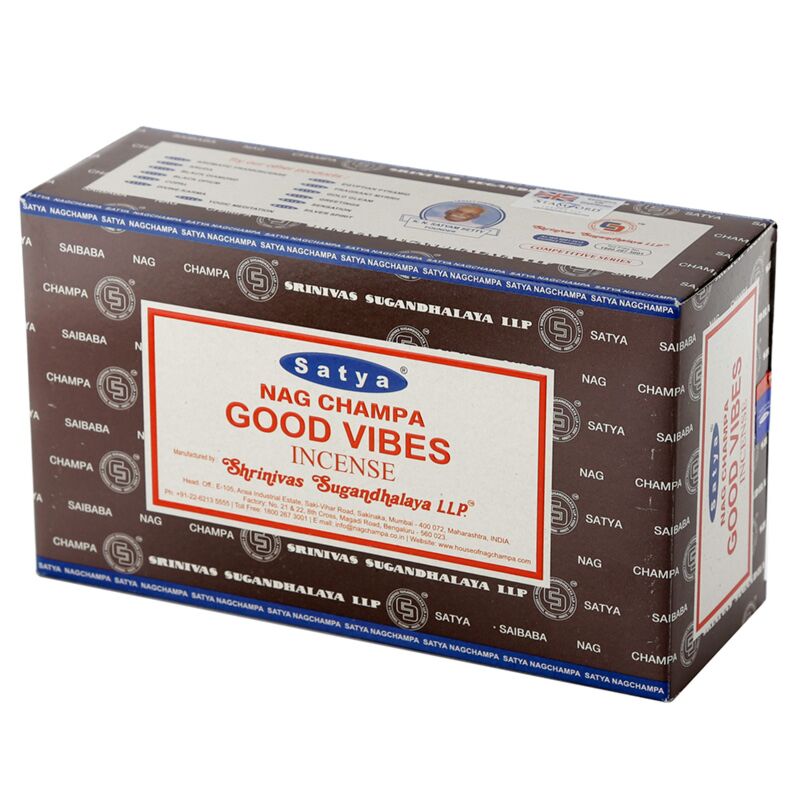 01355 Bonnes vibrations - Satya Nag Champa Encens Sticks
