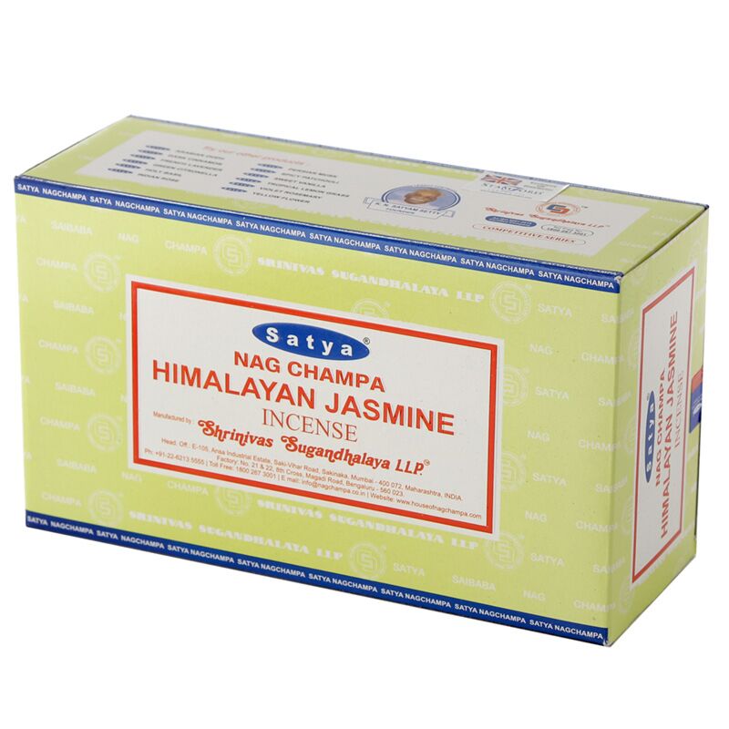 01358 Himalaya Jasmine - Satya Nag Champa Encens Sticks