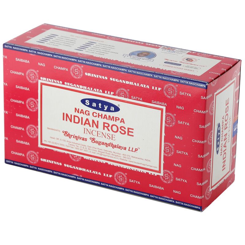 01360 Indian Rose - Satya Nag Champa Encens Sticks