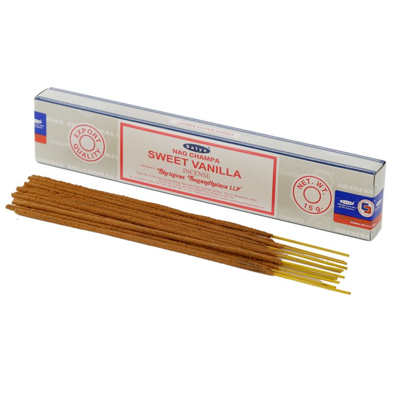 01365 Vanille douce - Satya Nag Champa Encens Sticks
