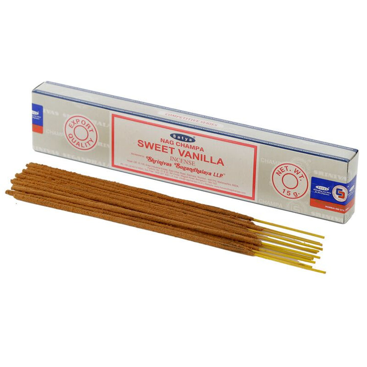 01365 Vanille douce - Satya Nag Champa Encens Sticks