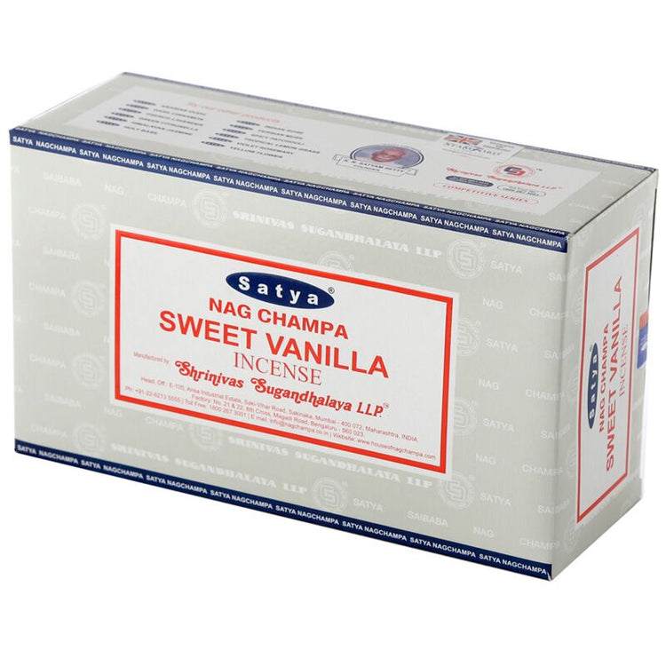 01365 Vanille douce - Satya Nag Champa Encens Sticks