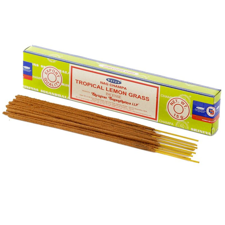 01366 citronnelle tropicale - Satya Nag Champa Encens Sticks