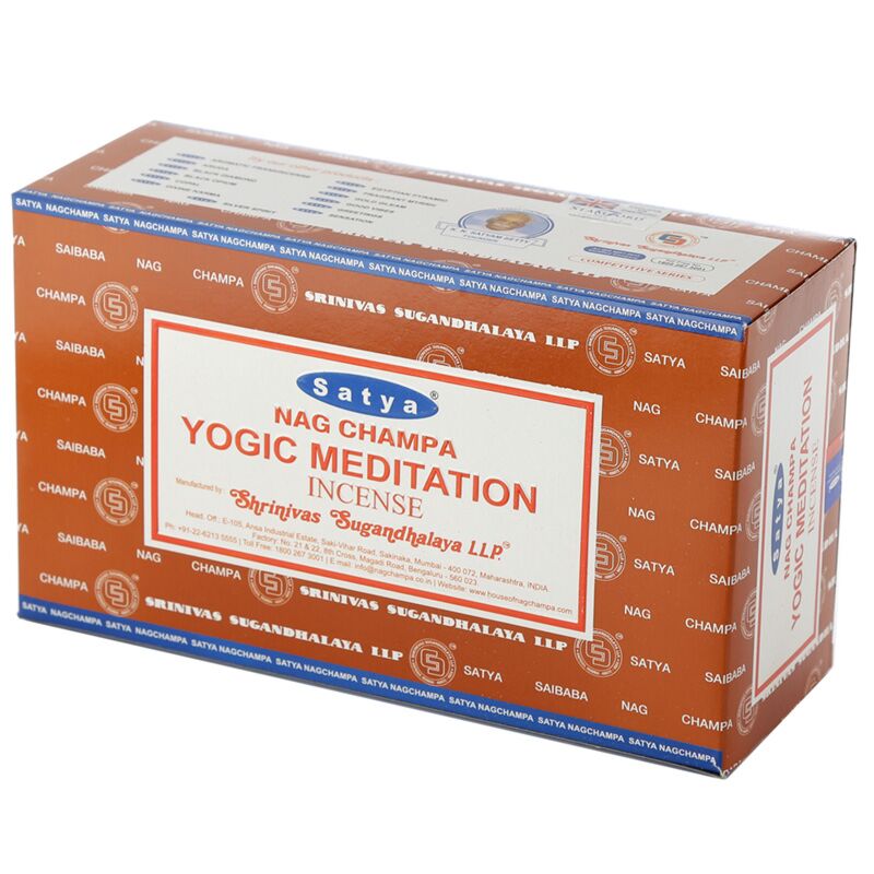 01369 Méditation de yogi - Satya Nag Champa Encens Sticks