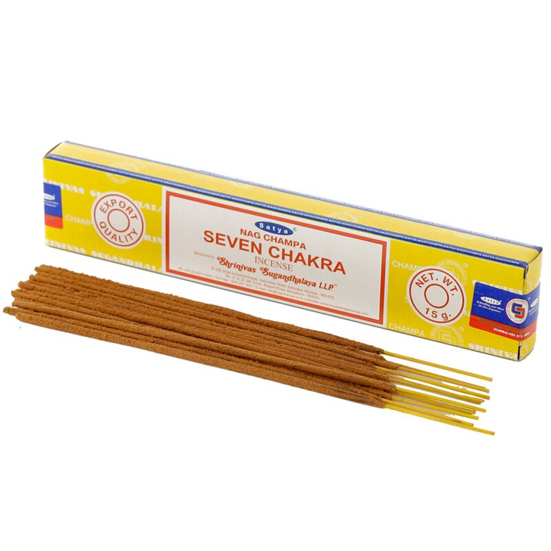 01412 VFM Seven Chakra - Satya Nag Champa Encens Sticks