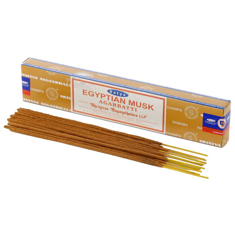 01420 VFM Musque égyptien - Satya Nag Champa Encens Sticks