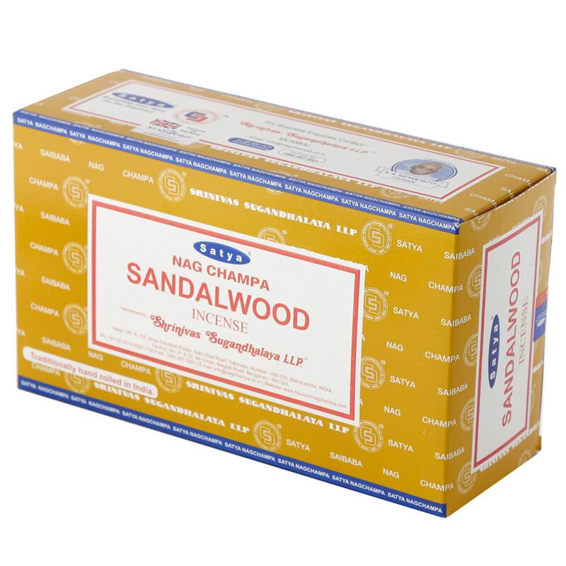 01430 VFM Sandelhout - Satya Nag Champa Encens Sticks