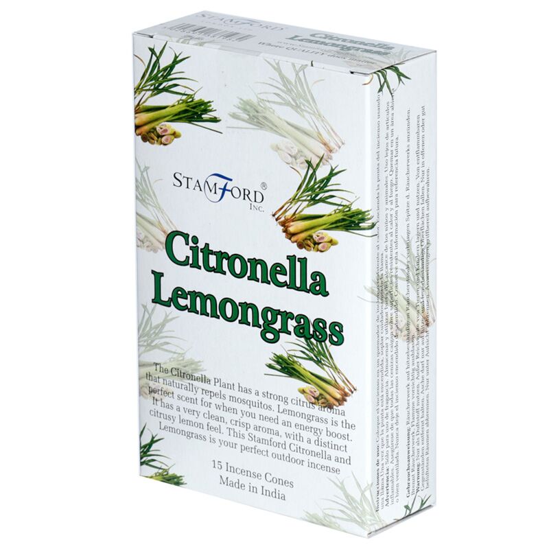 37198 citronnelle citronnelle de Java - cônes d'encens Stamford