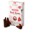 37429 Cônes d'encens de reflux Stamford - Rose rouge