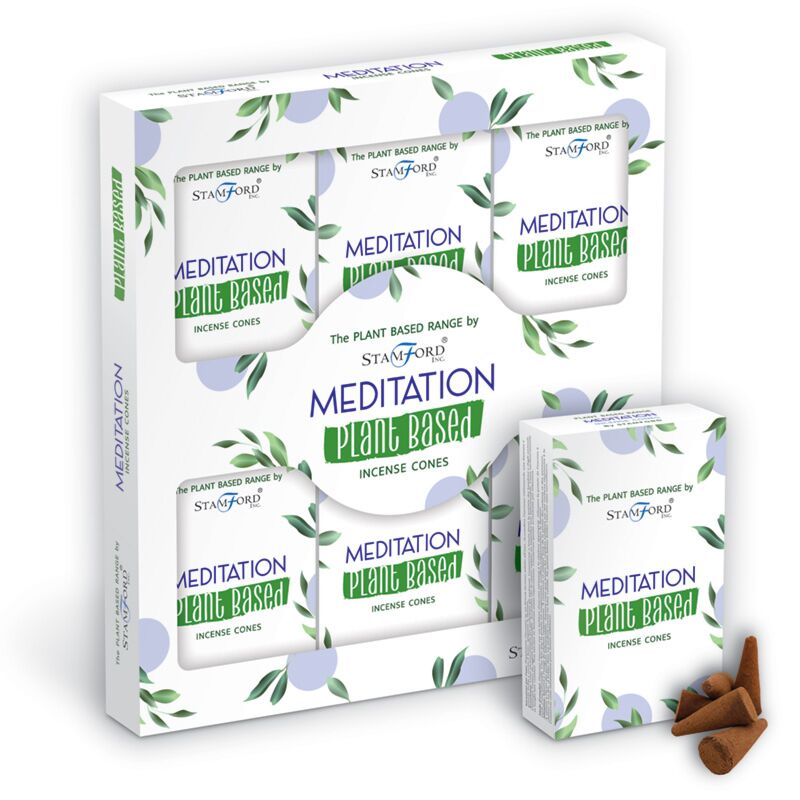 46243 méditation - cônes d'encens végétal stamford